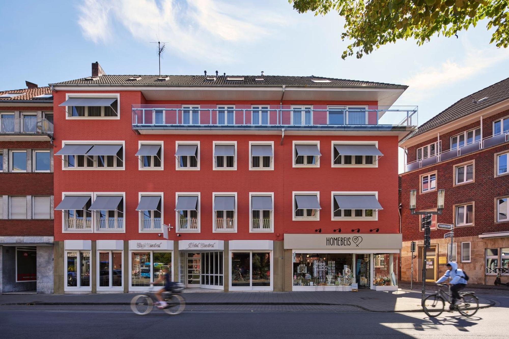 Central Hotel Muenster Bagian luar foto