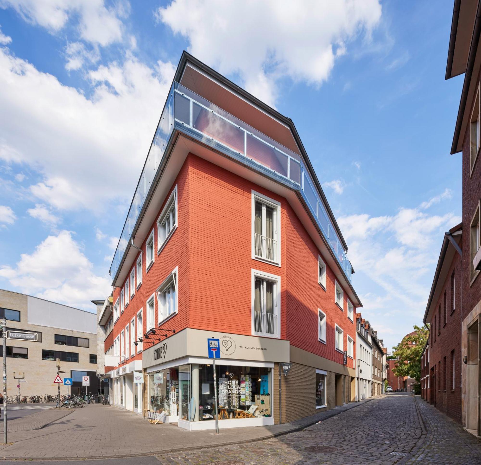 Central Hotel Muenster Bagian luar foto