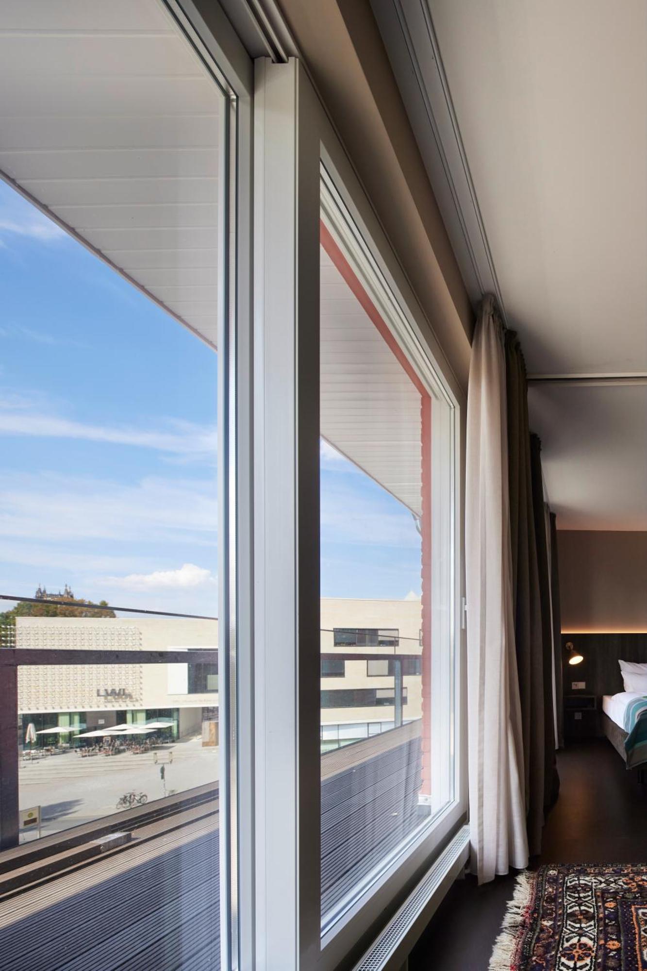 Central Hotel Muenster Bagian luar foto