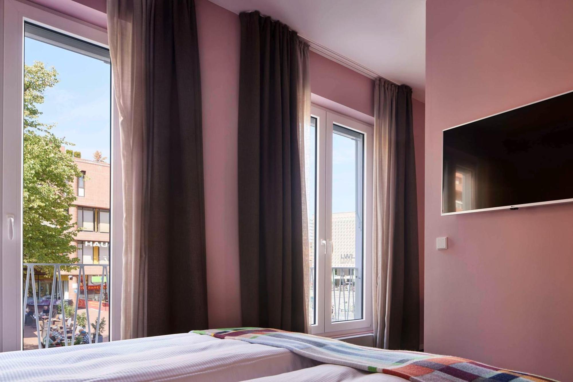 Central Hotel Muenster Bagian luar foto